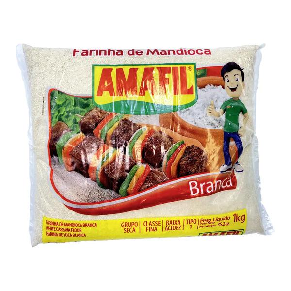 FARINHA MAND.AMAFIL 1KG BRANCA MA