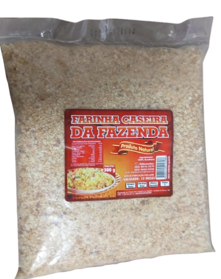 FARINHA MAND.DA FAZENDA 500G CASEIR