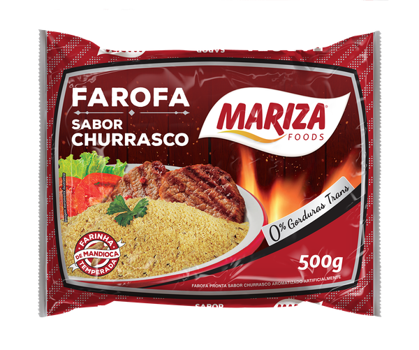 FAROFA MARIZA MAND.500G CHURRASCO