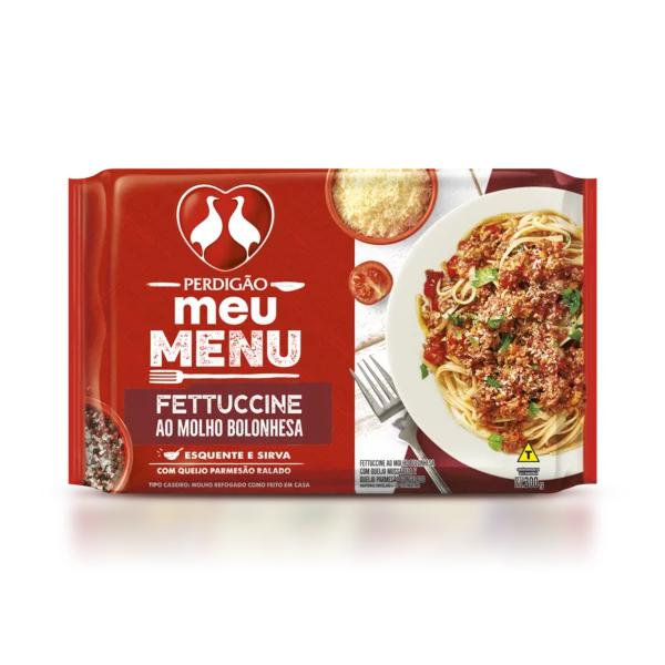 FETTUCINE PERDIGAO 300G MOLHO BOLON