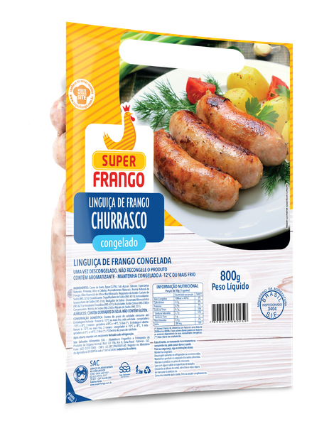FR.LING.FRANGO S.FGO 800G CHURRASCO