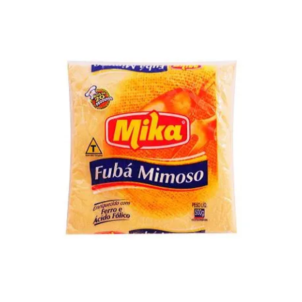 FUBA DE MILHO MIKA 500G MIMOSO