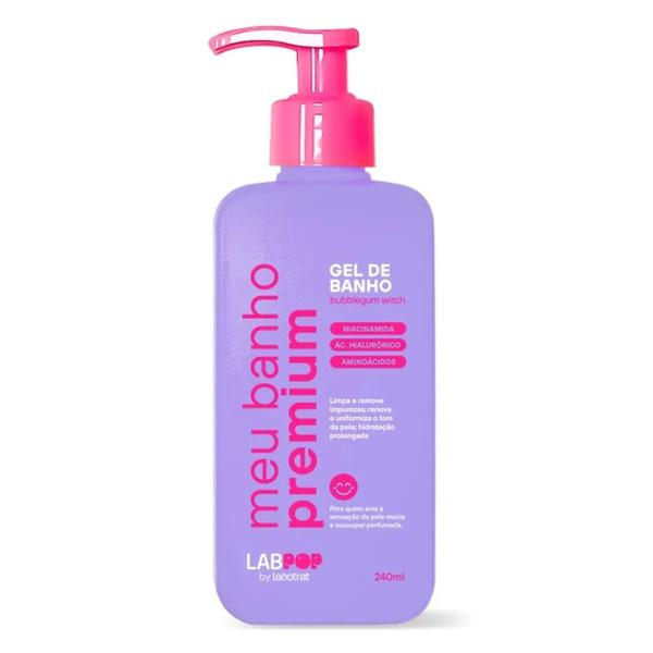 GEL BANHO LABOTRAT 240ML BUBBLEGUM