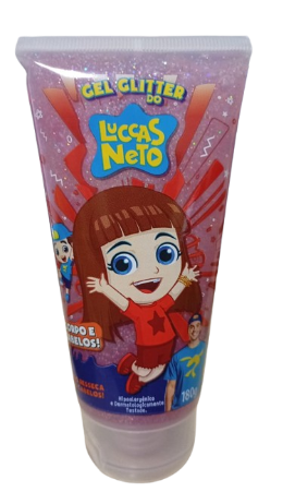 GEL GLITER LUCCAS NETO 180G CORPO/C