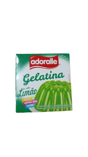 GELATINA ADORALLE 20G LIMAO
