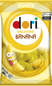 GELATINA DORI 60G BANANA