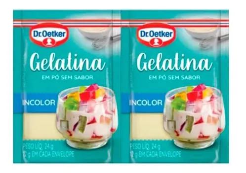 GELATINA DR.OETKER 24G S/SABOR INCO