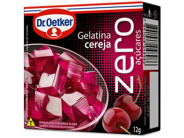 GELATINA DR.OETKER ZERO 12G CEREJA