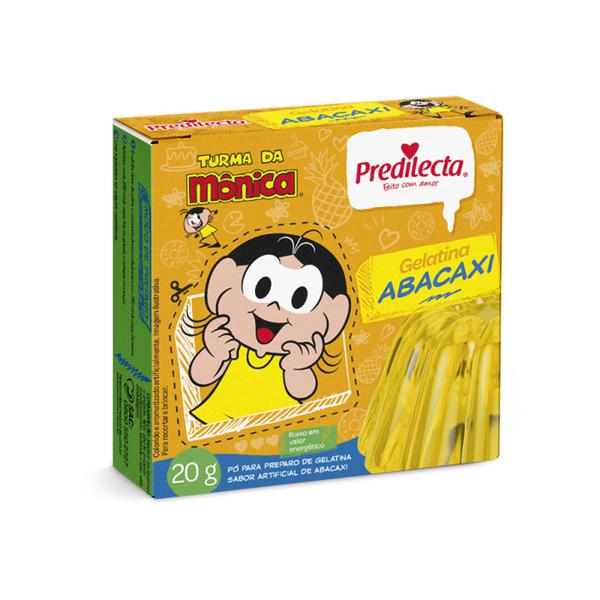GELATINA PREDILECTA 20G ABACAXI