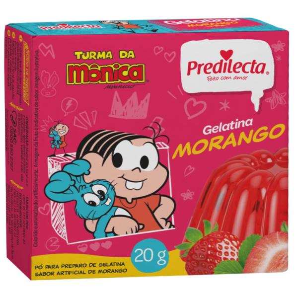 GELATINA PREDILECTA 20G MORANGO