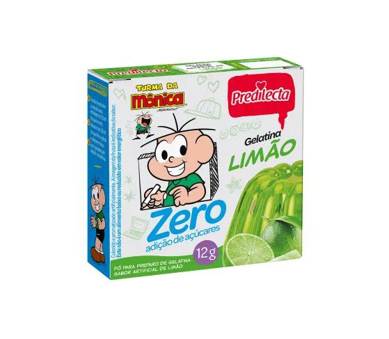 GELATINA PREDILECTA ZERO 12G LIMAO