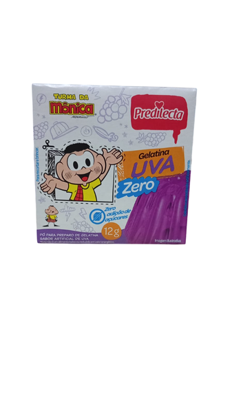GELATINA PREDILECTA ZERO 12G UVA
