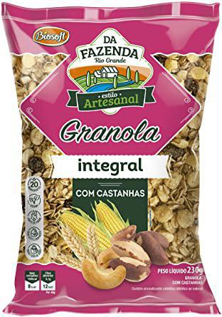 GRANOLA DA FAZENDA INT.230G FRUTAS