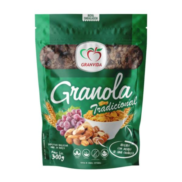 GRANOLA GRAOS E ERVAS 300G TRADICIO