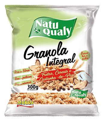 GRANOLA NATUQUALY 300G FRUT/CER/CAS