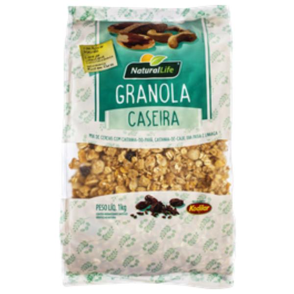GRANOLA NATURAL LIFE 1KG CASEIRA