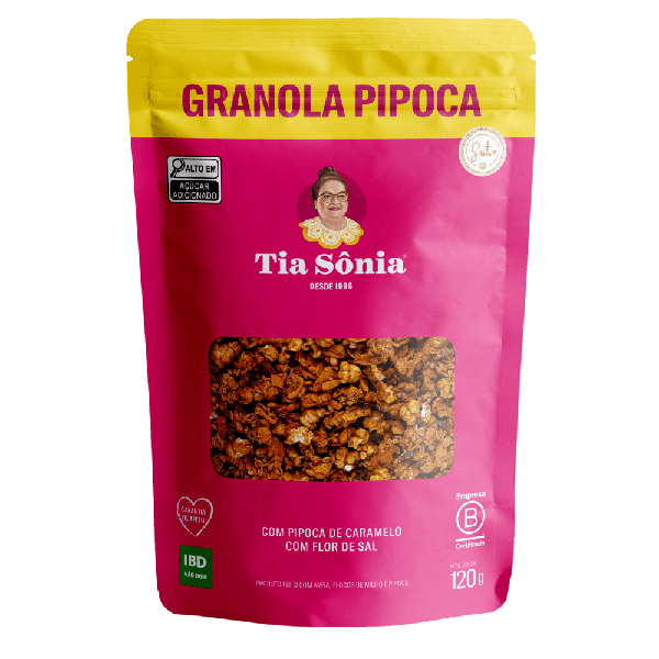 GRANOLA TIA SONIA 120G PIPOCA
