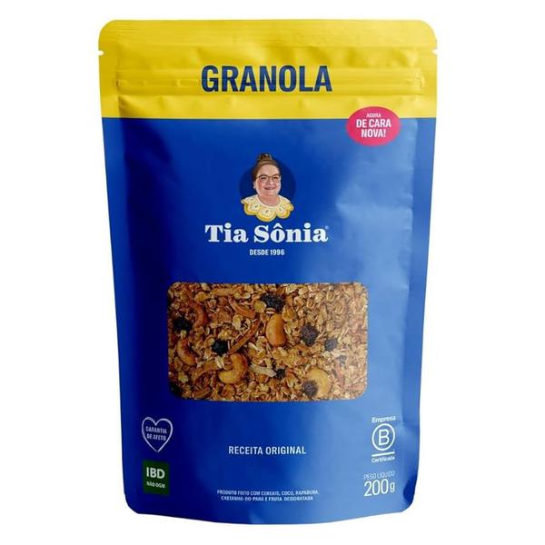 GRANOLA TIA SONIA 200G CASTANHA CAJ
