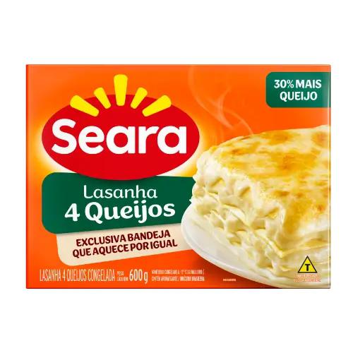 LASANHA SEARA 600G 4 QUEIJOS