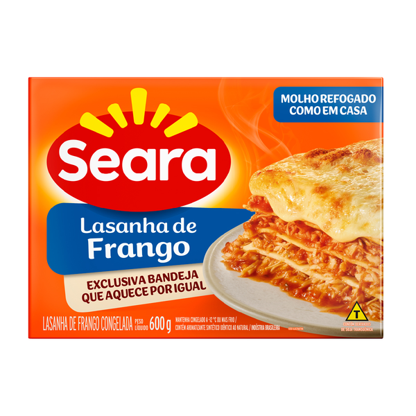 LASANHA SEARA 600G FRANGO