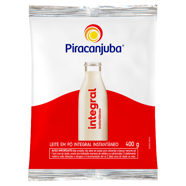 LEITE PO PIRACANJUBA 400G SH INT.IN