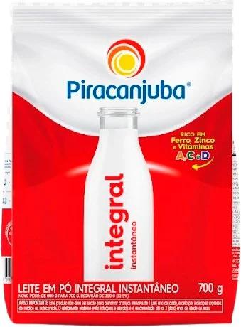 LEITE PO PIRACANJUBA 700G SH INT I