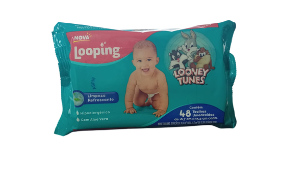 LENCOS UMED.LOONEY TUNES 48UN ALOE