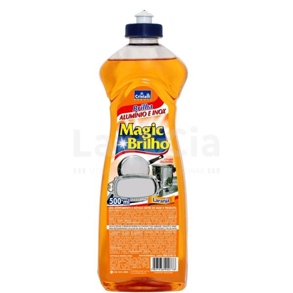 LIMPA ALUM.MAGIC BRILHO 500ML LARAN