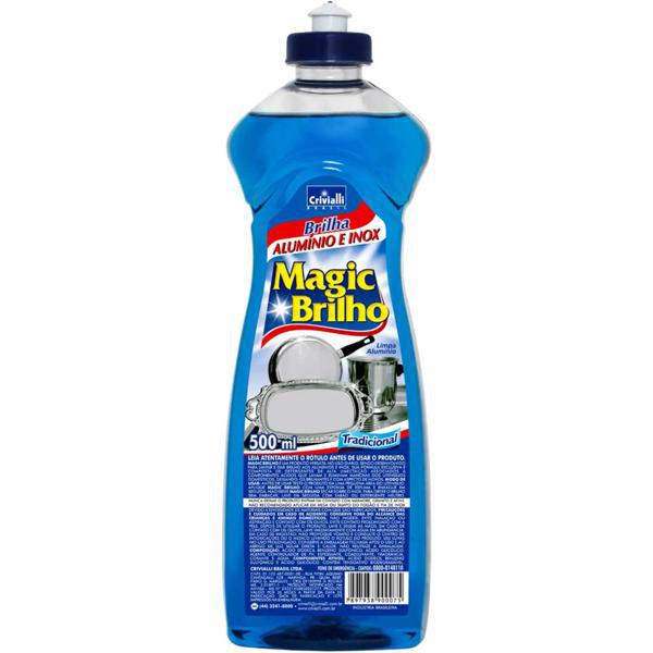 LIMPA ALUM.MAGIC BRILHO 500ML TRADI