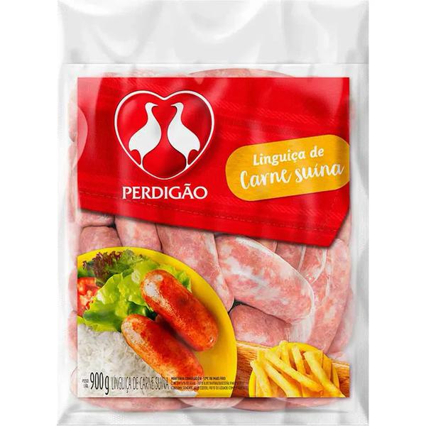 LING.PERDIGAO SUINA 900G PCT