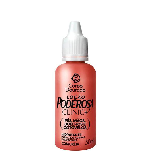 LOCAO HIDR.CORPO DOURADO 30ML CLINI