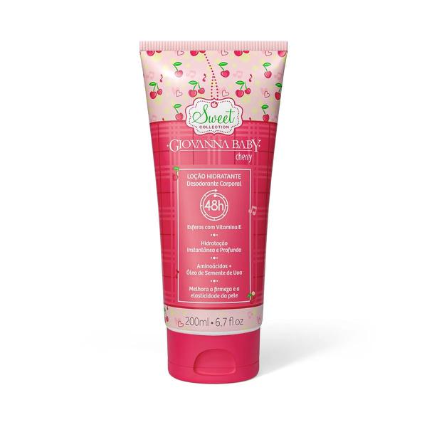 LOCAO HIDR.GIOVANNA B.200ML CHERRY