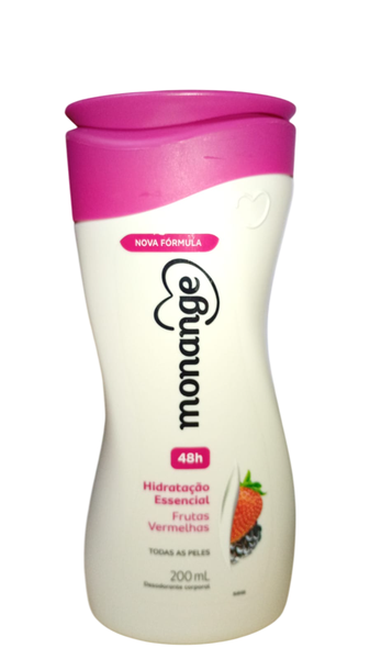 LOCAO HIDR.MONANGE 200ML F.VERMELHA