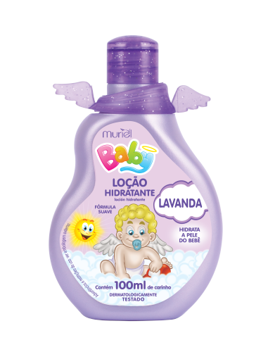 LOCAO HIDR.MURIEL BABY 100ML LAVAND