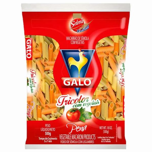 MAC.GALO SEM.500G PENA TRICOLOR
