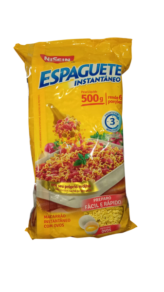 MAC.INST.NISSIN 500G ESPAGUETE 3MIN