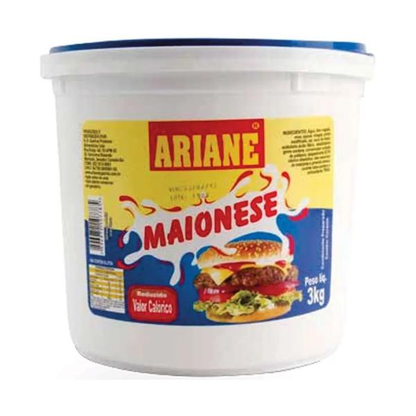 MAIONESE ARIANE 3KG BD
