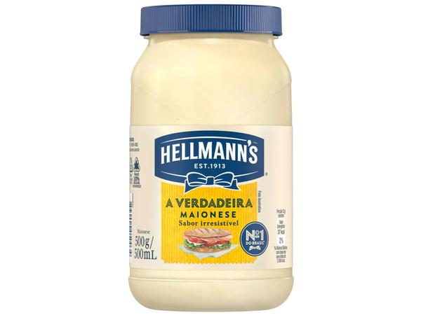 MAIONESE HELLMANNS 500G PT TRADICIO
