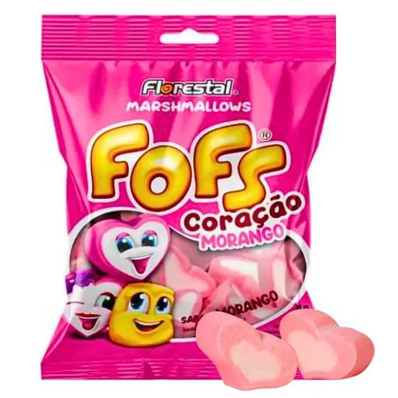 MARSHMALLOW FOFS 50G MORANGO