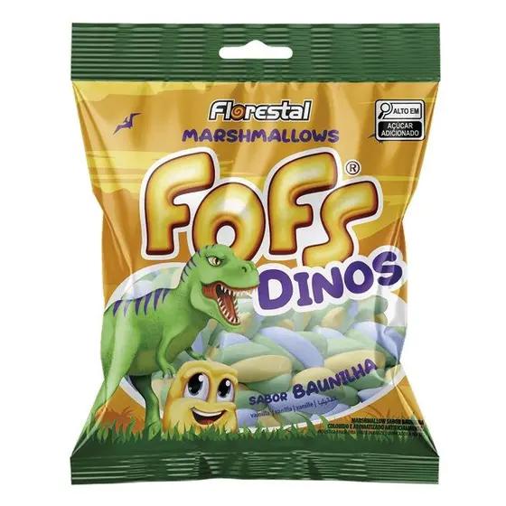 MARSHMALLOW FOFS DINOS 50G BAUNILHA
