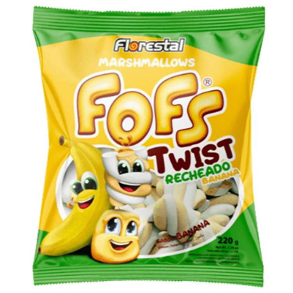 MARSHMALLOW FOFS RECH.220G BANANA