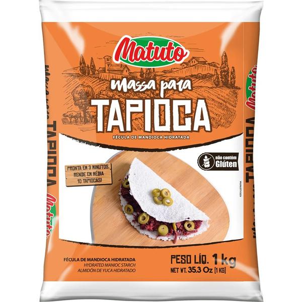MASSA P/TAPIOCA MATUTO 1KG PL
