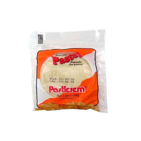 MASSA PASTEL PASTICREM 200G PEQUENA