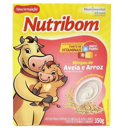 MINGAU NUTRIBOM 350G CX AVEIA