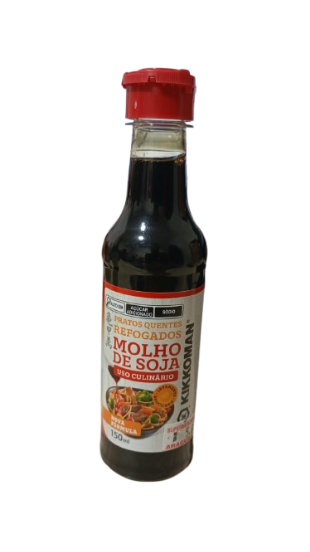 MOLHO SOJA KIKKOMAN 150ML P/QUENTES