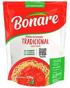 MOLHO TOMATE BONARE 1.7KG SH TRADIC
