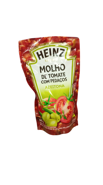 MOLHO TOMATE HEINZ 240G SH AZEITONA