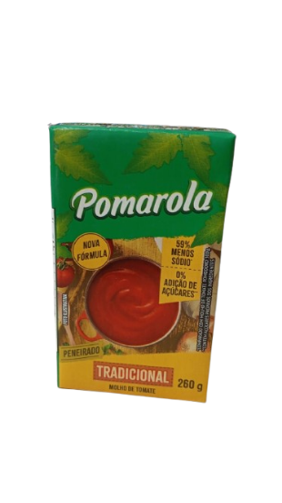 MOLHO TOMATE POMAROLA 260G TP TRADI