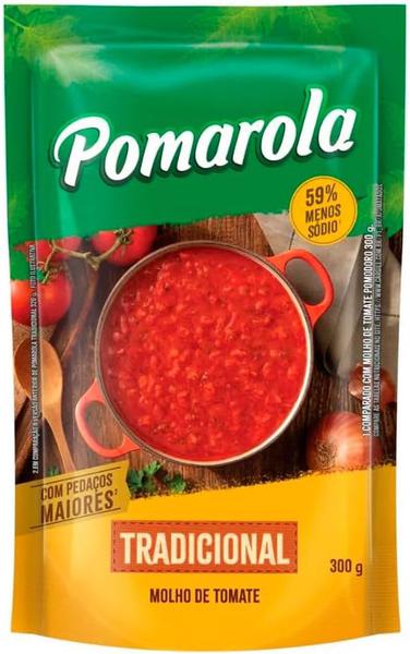 MOLHO TOMATE POMAROLA 460G SH TRADI