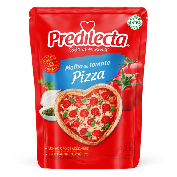 MOLHO TOMATE PREDILECTA 1.7KG PIZZA